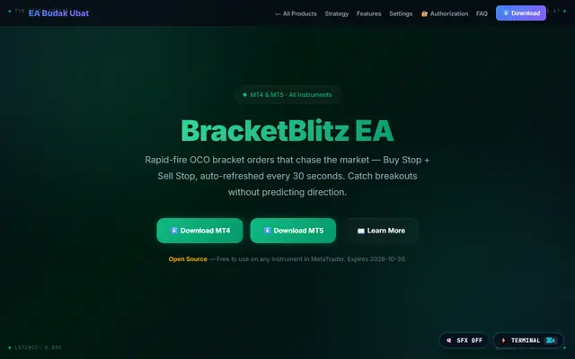 Screenshot of BracketBlitz EA