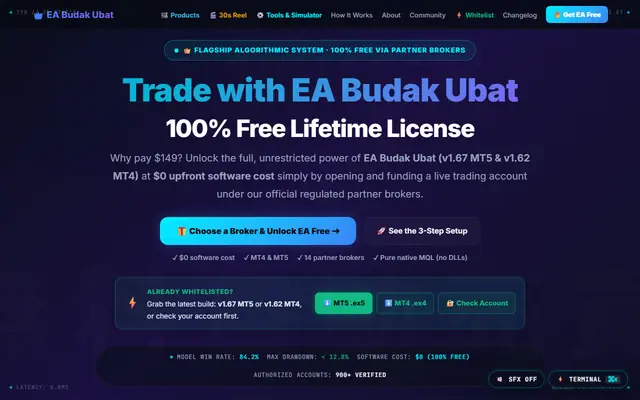 Screenshot of eabudakubat.com